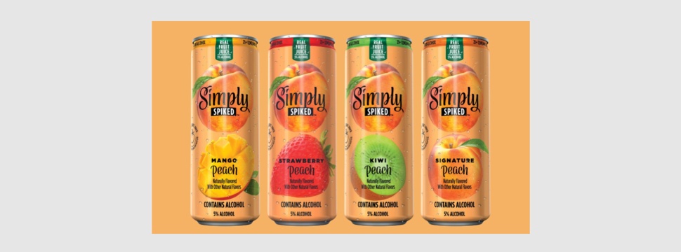 Simply Spiked™ Peach announces four new flavors