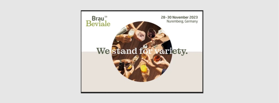 BrauBeviale welcomes the beverage industry to 2023 with a new brand image and new schedule
