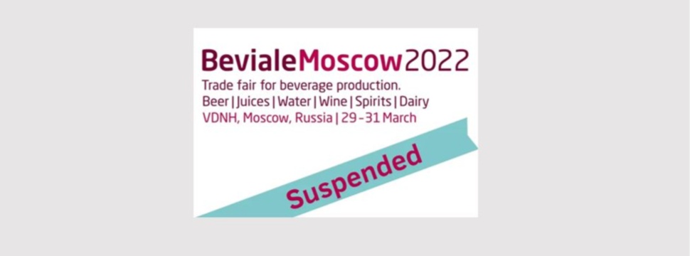 Beviale Moscow 2022 setzt auf unbestimmte Zeit aus