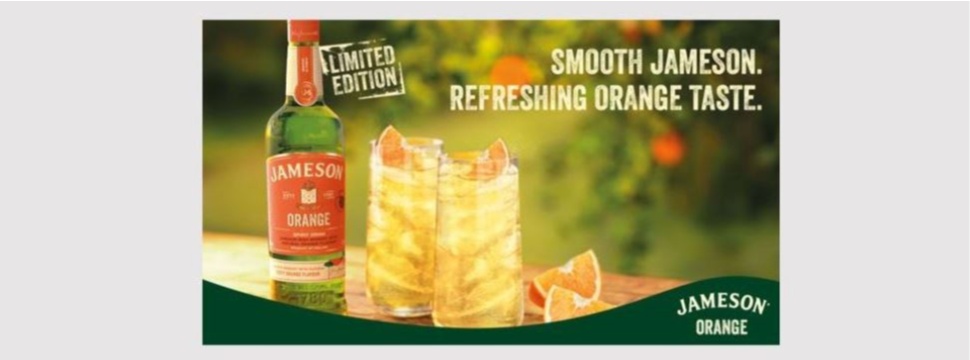 Now it's fruity: JAMESON ORANGE