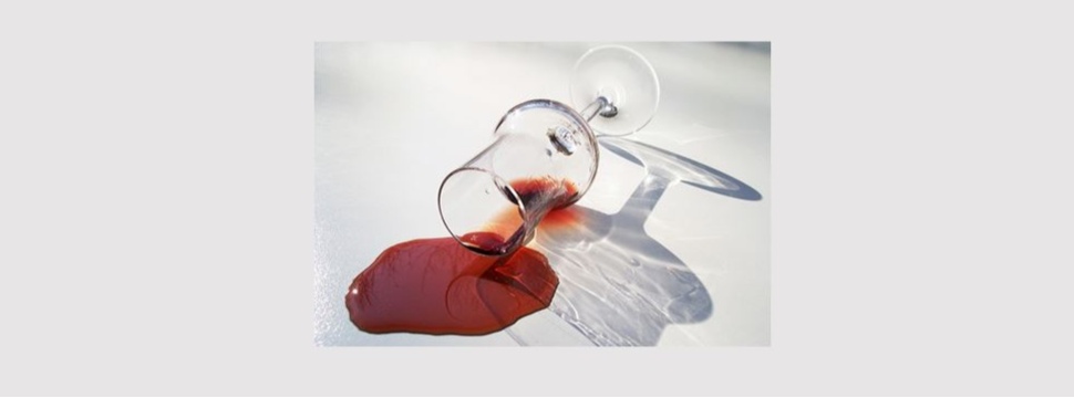 Only the dregs are left in the glass.