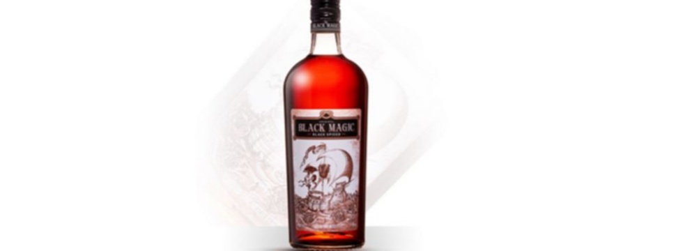 Black Magic - The powerful spiced rum with the hidden skull