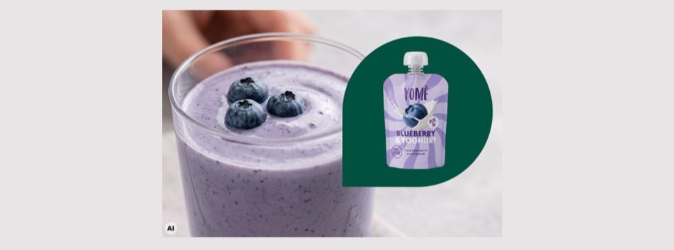 Spouted pouches for drinkable yogurt