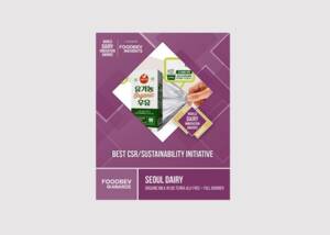 SIG und die Seoul Dairy Cooperative haben bei den World Dairy Innovation Awards 2026 in der Kategorie „Beste CSR-/Nachhaltigkeitsinitiative“ mit Seoul Dairy-Milch in SIG Terra Alu-free + Full barrier gewonnen