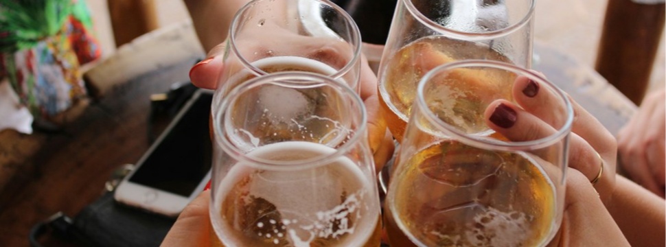 4 glasses of beer