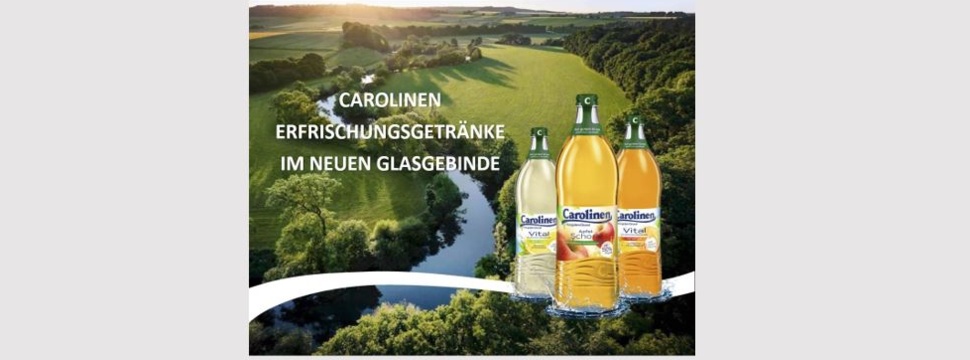 Carolinen - introduction of new bottles and crates