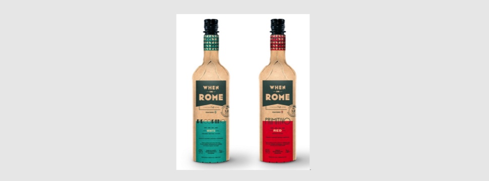Leading wine brand When in Rome is set to launch its range of recycled paper wine bottles into Sainsburys during Q1 2023.