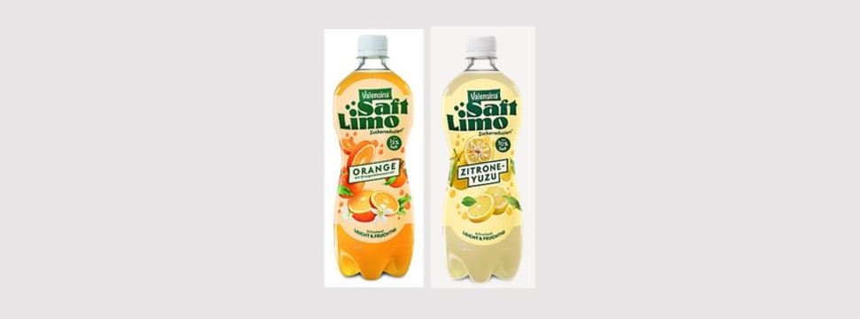 sugar-reduced SaftLimos Orange with Orange Blossom Extract and Lemon Yuzu.