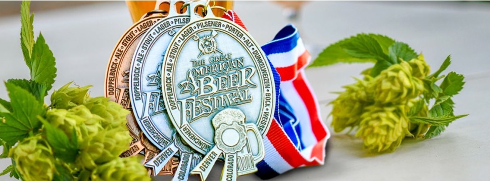 Medals awarded to the best fresh hop beers