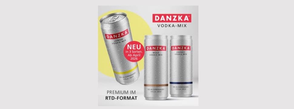 DANZKA Forty als DANZKA Vodka-Mix in der Dose