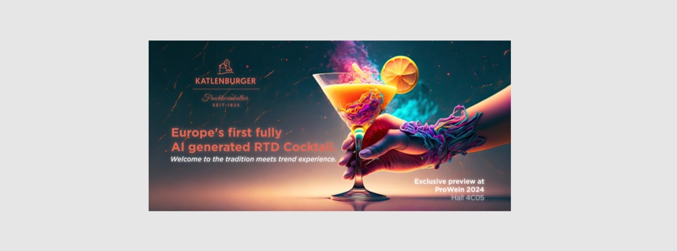 The first completely AI-generated ready-to-drink cocktail in Europe
