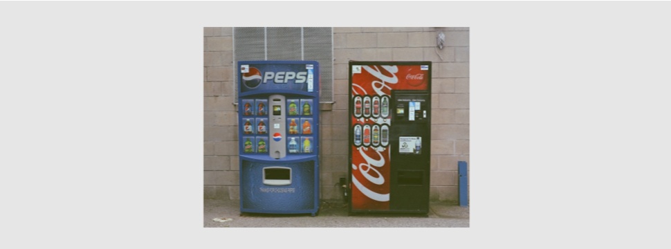 Soda vending machines
