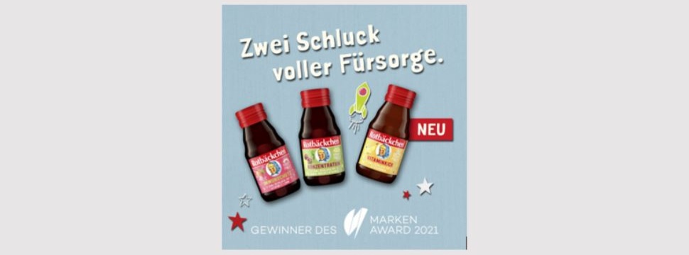 Juice experts from Rotbäckchen honored with the 2021 Brand Award