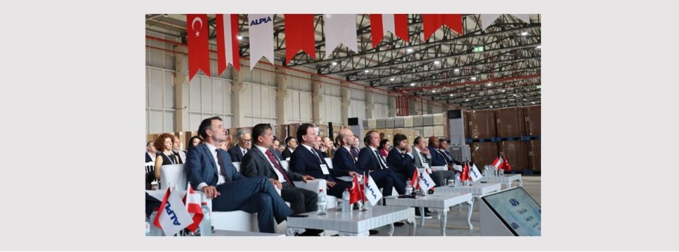 Verpackungsspezialist ALPLA eröffnete am 14. September das neue Werk in Adana.