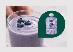 Spouted pouches for drinkable yogurt