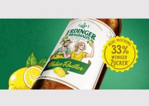 ERDINGER Brauhaus NaturRadler with less sugar