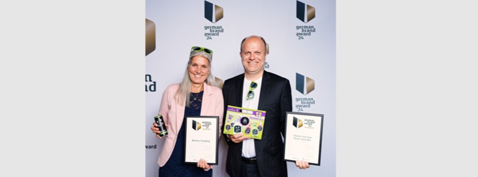 Kleiner Feigling wird zweifach beim German Brand Award 2024 ausgezeichnet