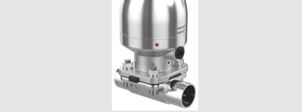 GEMÜ 652 pulsation damper is also suitable for use in sterile applications