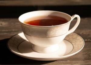Tasse mit Earl Grey Tee