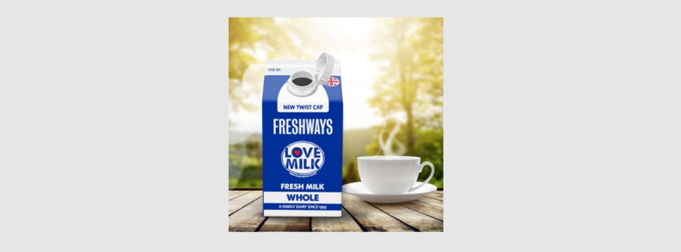 Freshways bringt die Marke LoveMilk in Kartons auf den Markt