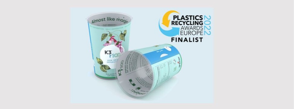 Self-separating cup K3® r100 highlights importance of sustainable packaging innovations