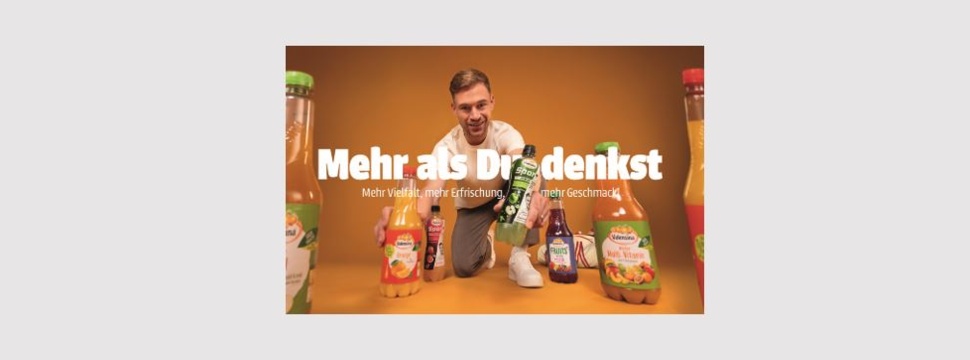 Joshua Kimmich partners with Valensina during the anniversary year