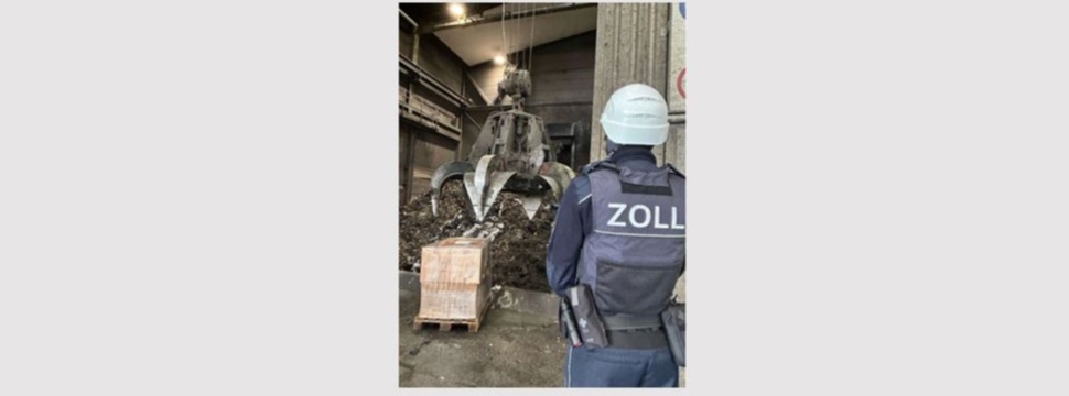 Customs Office destroyed 62.400 imitated energy drinks.