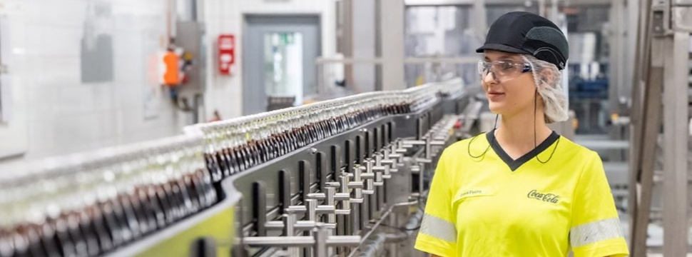 Coca-Cola production line