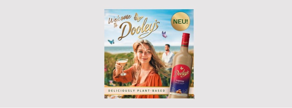 Dooley’s Creamy Liqueur mit neuer Markenpositionierung und rein pflanzlicher Rezeptur