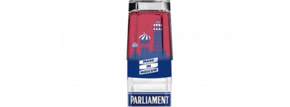 Parliament Vodka with tumbler
