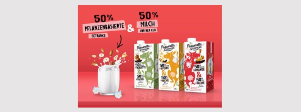 Das französische Familienunternehmen Triballat Noyal bringt eine neue Getränkemarke namens Pâquerette & Compagnie auf den Markt, die auf einzigartige Weise die Cremigkeit von Kuhmilch mit den köstlichen Aromen pflanzlicher Zutaten verbindet. Verpackt sind die neuen Getränke in der Kartonpackung combiblocMidi 750ml von SIG.