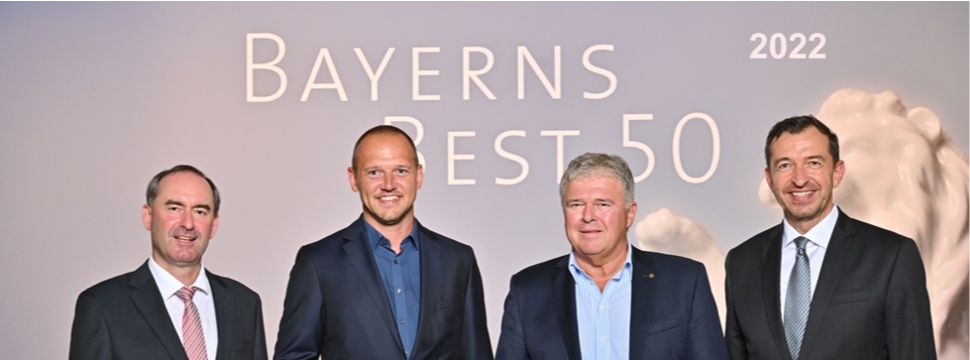 Bayerns Best 50 Award was presented by Minister Aiwanger