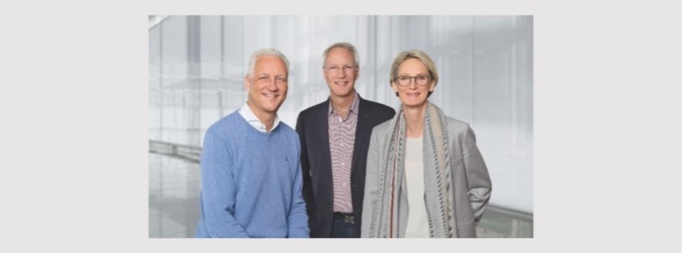 The managing partners: Stephan Barth (left), Alexander Barth and Regine Barth