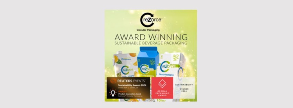 Zotefoams’ ReZorce® Circular Packaging beverage carton wins prestigious German Packaging Award