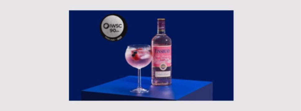 FINSBURY Wild Strawberry Gin gewinnt Silbermedaille bei der International Wine & Spirit Competition (IWSC) 2021