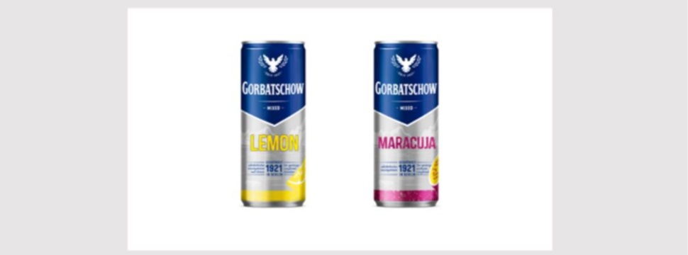Reaching new sales heights with trendy ready-to-drink variants Gorbachev Lemon and Gorbachev Passion Fruit