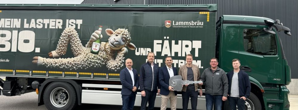 Lammsbräu E-LKW