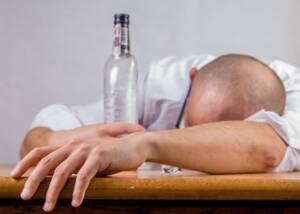 Drunk man