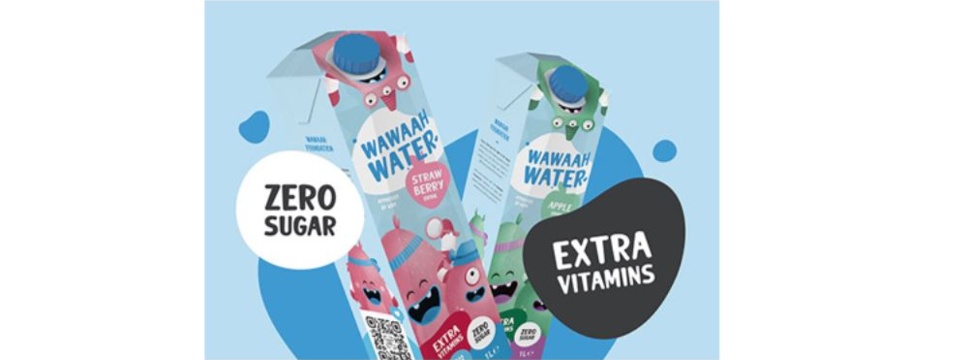 Belgian start-up The Happy Healthy Kids Company is launching a healthy water drink under its WaWaah Water brand this summer, packaged in SIG’s combifitPremium 1,000ml carton pack with pioneering SIGNATURE Full Barrier packaging material, where the polymers are also linked to renewable, forest-based raw materials.
