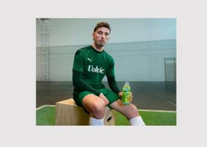 German national soccer team player Kai Havertz, brand ambassador for Volvic Vitamin+