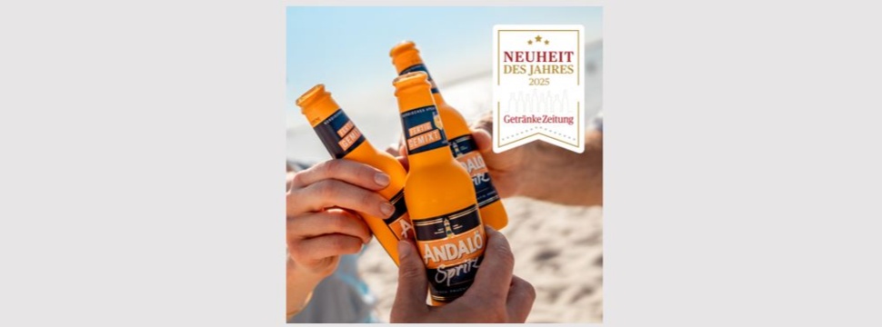 Andalö Spritz gewinnt RTD-Award der Getränke Zeitung
