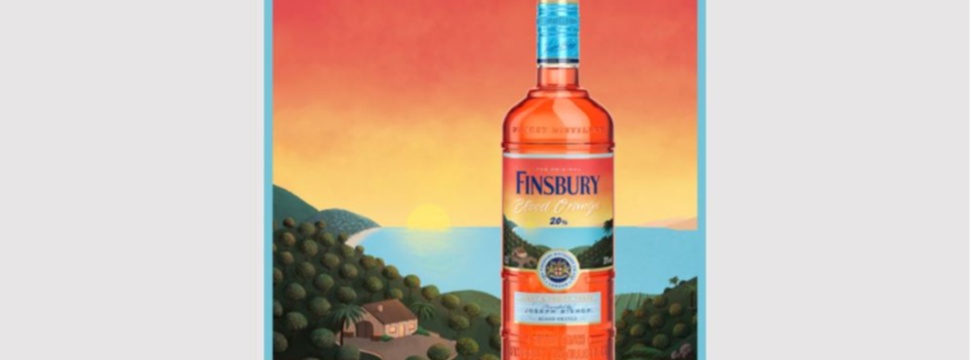 BORCO launcht mit FINSBURY Blood Orange 20% einen leichten Gin-basierten Aperitif