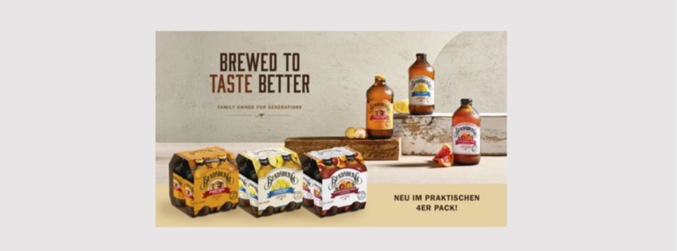 The Bundaberg brand of premium lemonades is now available in a practical four-pack.
