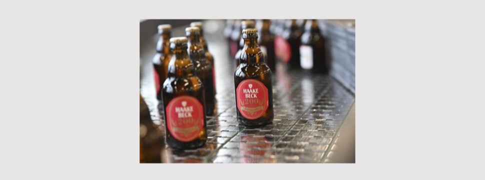 Limitierte Design-Edition des Haake‑Beck Pils