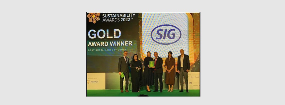SIGNATURE EVO from SIG wins Gulf Sustainability Awards for “Best Sustainable Product”