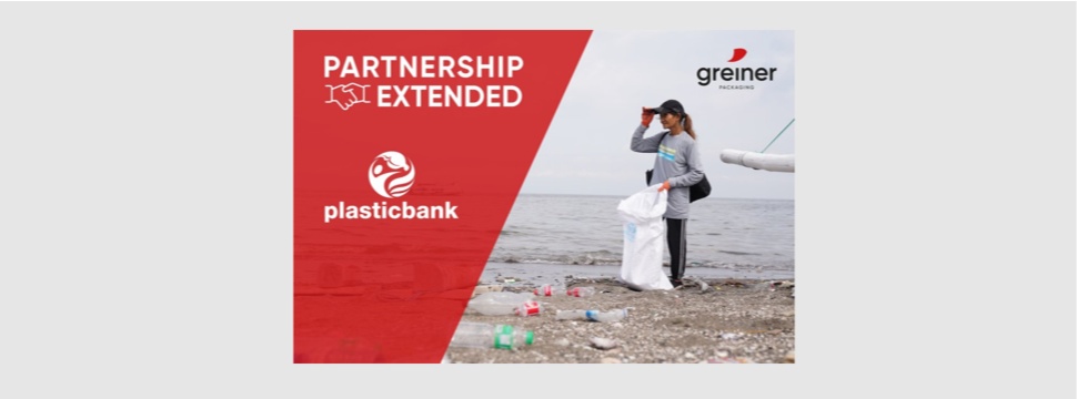 Greiner Packaging extends cooperation with Plastic Bank