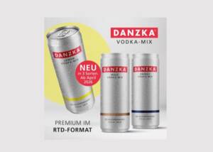 DANZKA Forty as DANZKA Vodka Mix in a can