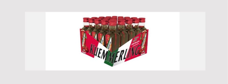 Limited Edition Kuemmerling herbal liqueur with cherry flavor available from April 2022