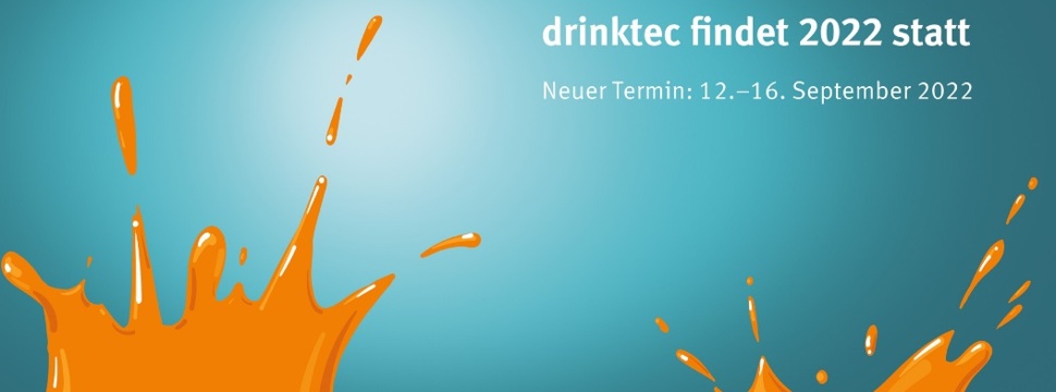 drinktec wird in den September 2022 verschoben