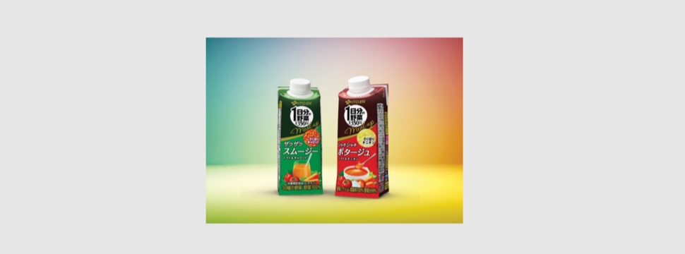 ITO EN launches premium beverages with bite-sized vegetables made possible by the SIG Drinksplus technology